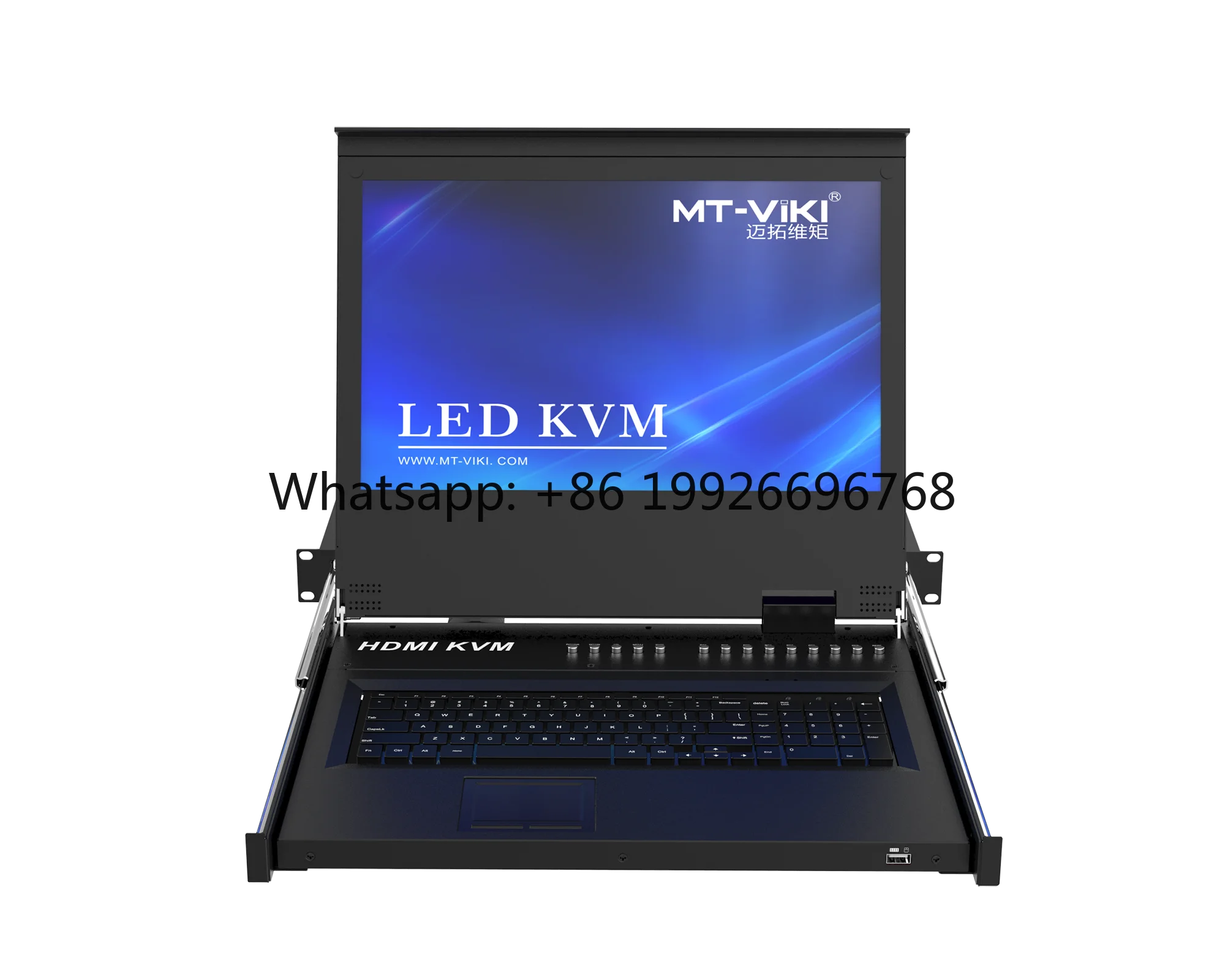17.3" LED HDMI KVM Console 8 Port, 1920*1080 Rackmount KVM Drawer for 1U 19" Server Rack,17.3 Inch LCD HDMI KVM Switch
17.3" LED HDMI KVM Console 8 Port, 1920*1080 Rackmount KVM Drawer for 1U 19" Server Rack,17.3 Inch LCD HDMI KVM Switch