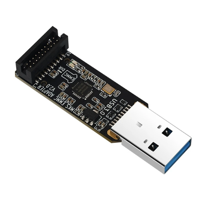 EMMC-ADAPTER V2 USB3.0 программатор для чтения карт памяти для главной платы управления DIY
EMMC-ADAPTER V2 USB3.0 программатор для чтения карт памяти для главной платы управления DIY