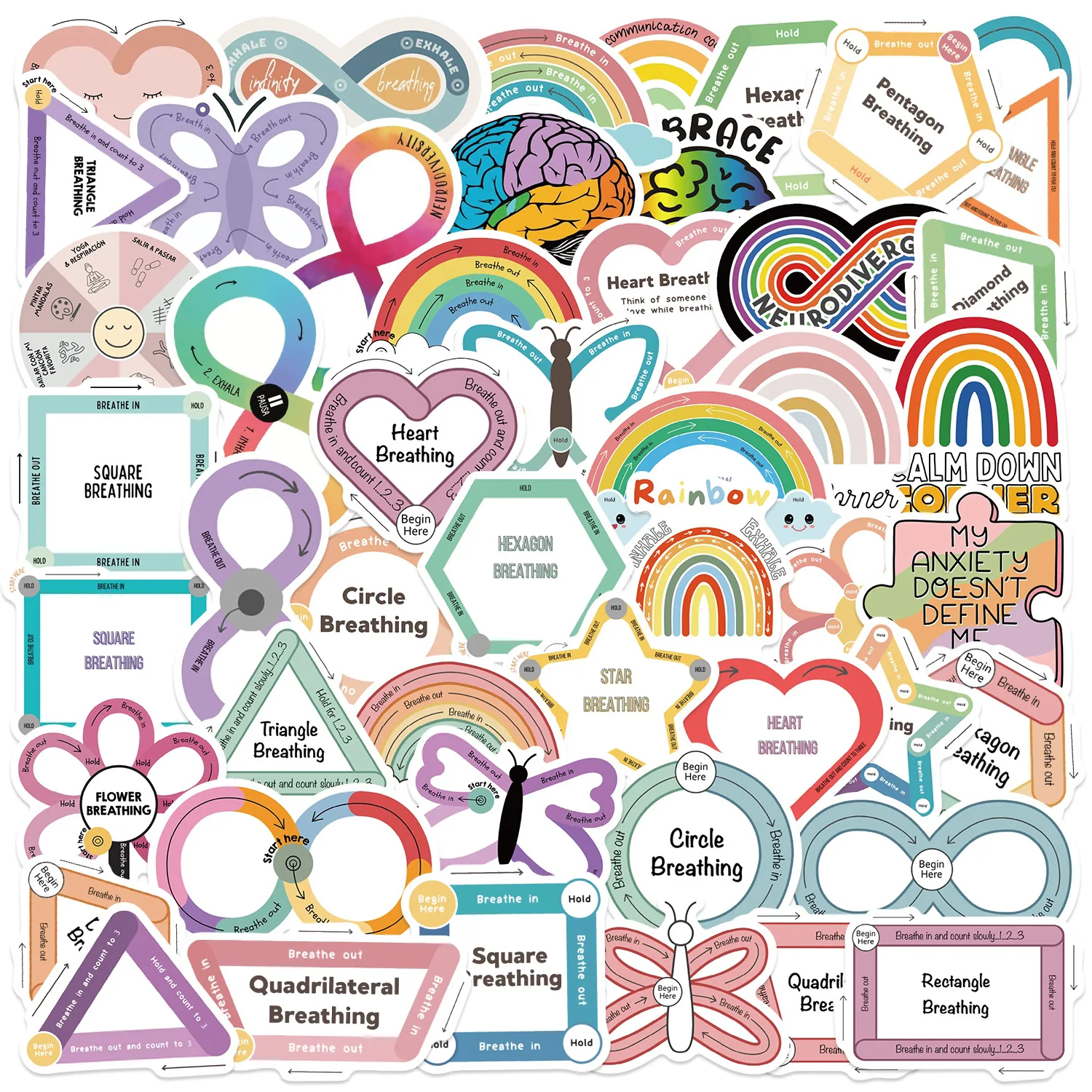 10/30/50PCS Soothing Senses Stickers Healing Cartoon Graffiti Fridge Luggage Laptop Phone Guitar Car Bike Skateboard Sticker Toy
10/30/50PCS Soothing Senses Stickers Healing Cartoon Graffiti Fridge Luggage Laptop Phone Guitar Car Bike Skateboard Sticker Toy