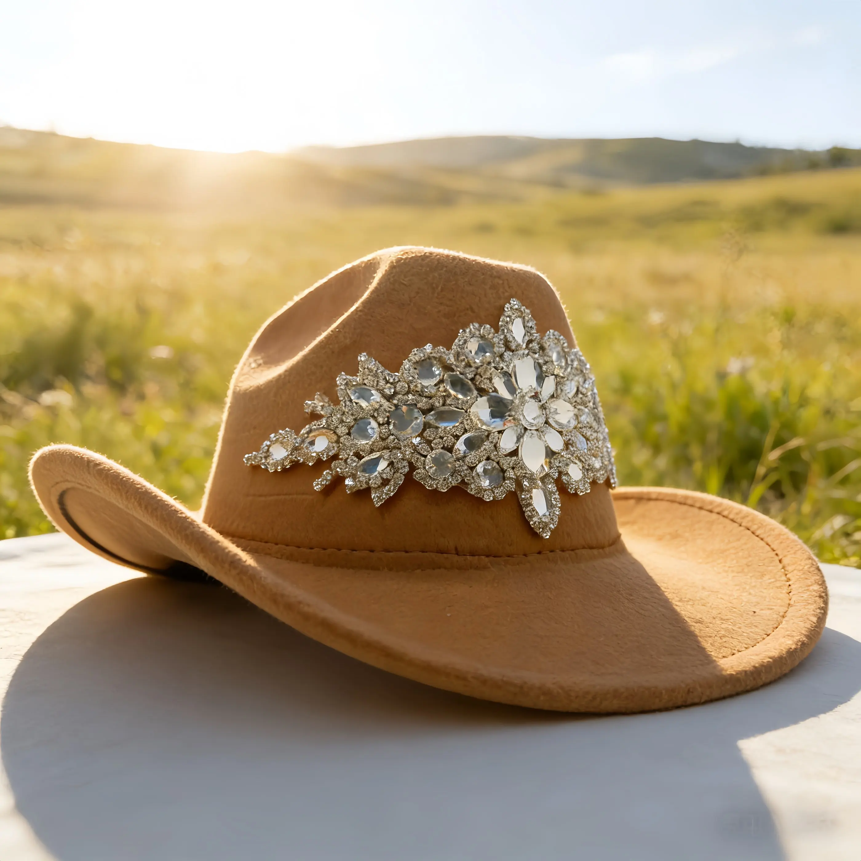 Disco Beach Cowboy Hat Rhinestone Woman for Cowgirl Costume, Cowboy Party Hats, Rave Festival Accessories
Disco Beach Cowboy Hat Rhinestone Woman for Cowgirl Costume, Cowboy Party Hats, Rave Festival Accessories