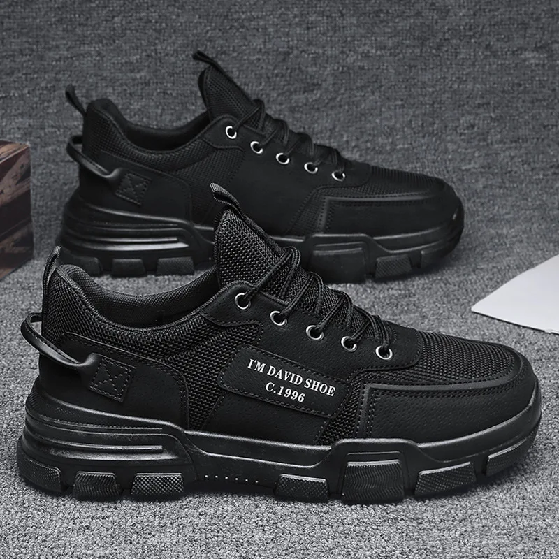 Men's Fashion Casual Work Shoes Men Autumn Breathable Waterproof Non-slip Sports Outdoor Board Shoes Wearresistant Walking Shoes
Men's Fashion Casual Work Shoes Men Autumn Breathable Waterproof Non-slip Sports Outdoor Board Shoes Wearresistant Walking Shoes