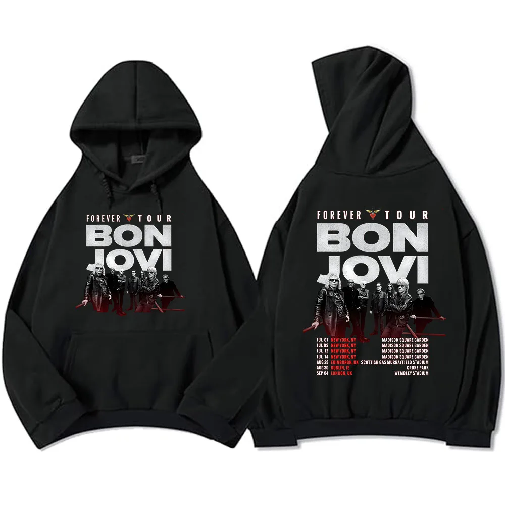 Bon Jovi Forever Tour 2026 Hoodies Long Sleeve Casual Fashion Hooded Sweatshirt Unisex Streetwear Street Style Casual Male Hoody
Bon Jovi Forever Tour 2026 Hoodies Long Sleeve Casual Fashion Hooded Sweatshirt Unisex Streetwear Street Style Casual Male Hoody