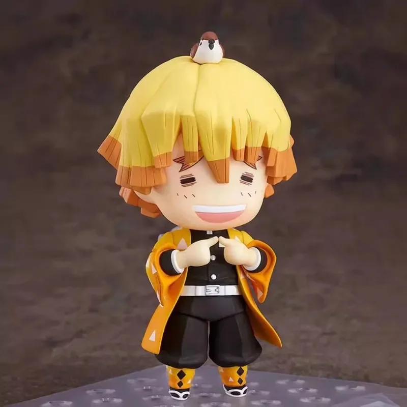 New 10CM Demon Slayer: Breath of Thunder Zenitsu Movable Face Q Version Clay Figure For Choildren's Gifts
New 10CM Demon Slayer: Breath of Thunder Zenitsu Movable Face Q Version Clay Figure For Choildren's Gifts