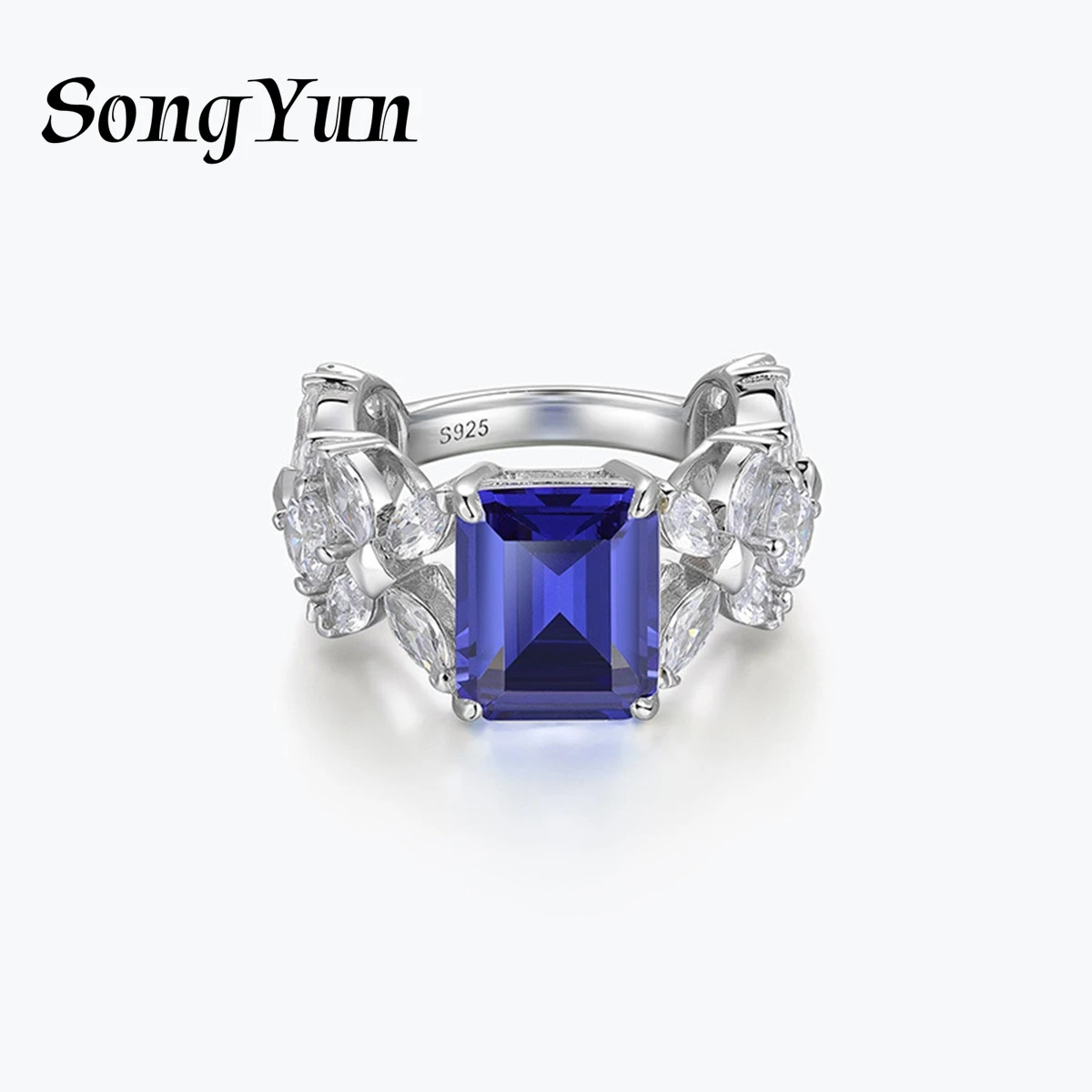 SONGYUN Luxury Jewelry 925 Sterling Silver Ring Lab Grown Ruby Round Bridal Gift for Women 18K Gold Plated GRC Certificate Rings
SONGYUN Luxury Jewelry 925 Sterling Silver Ring Lab Grown Ruby Round Bridal Gift for Women 18K Gold Plated GRC Certificate Rings