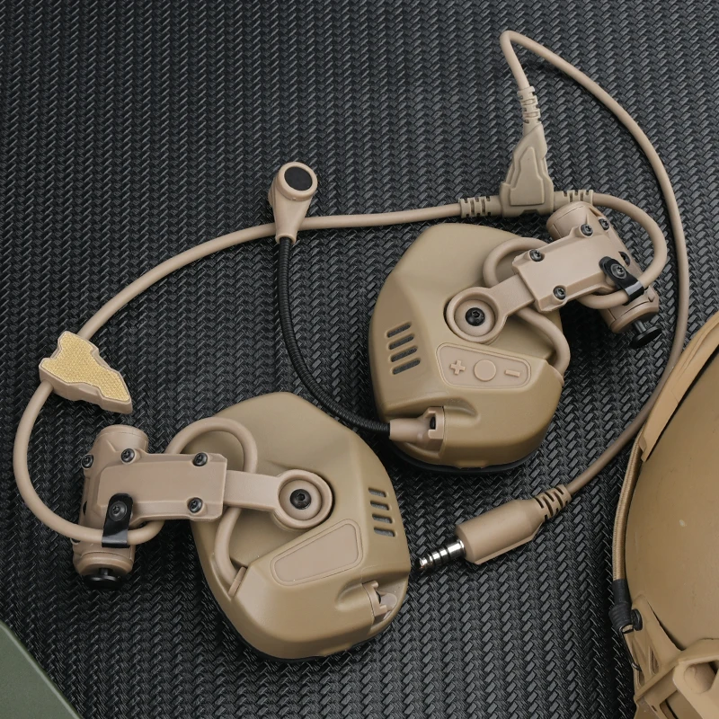 WADSN Tactical Helmet Version Headset Electronic Shooting Anti-noise Calling Hearing Protection Airsoft Hunting Headset Gear
WADSN Tactical Helmet Version Headset Electronic Shooting Anti-noise Calling Hearing Protection Airsoft Hunting Headset Gear