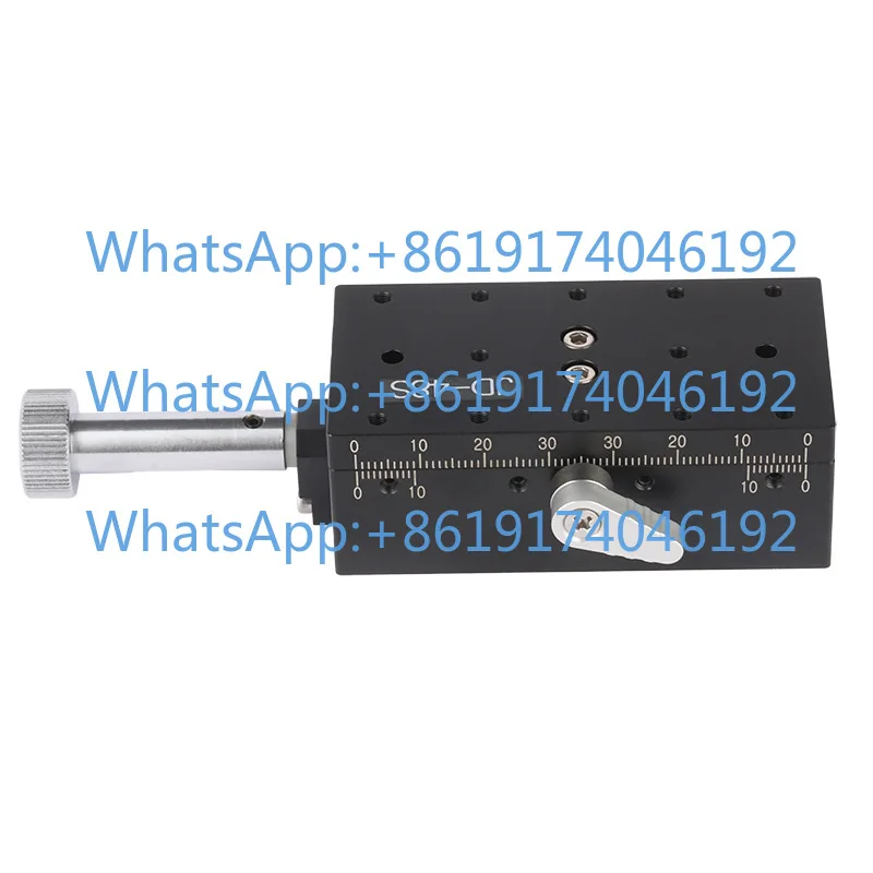 JD Series Xy Two-axis Manual Fine-tuning Dovetail Slot Sliding Table Feed Screw Drive Displacement Cross Multi-axis Platform