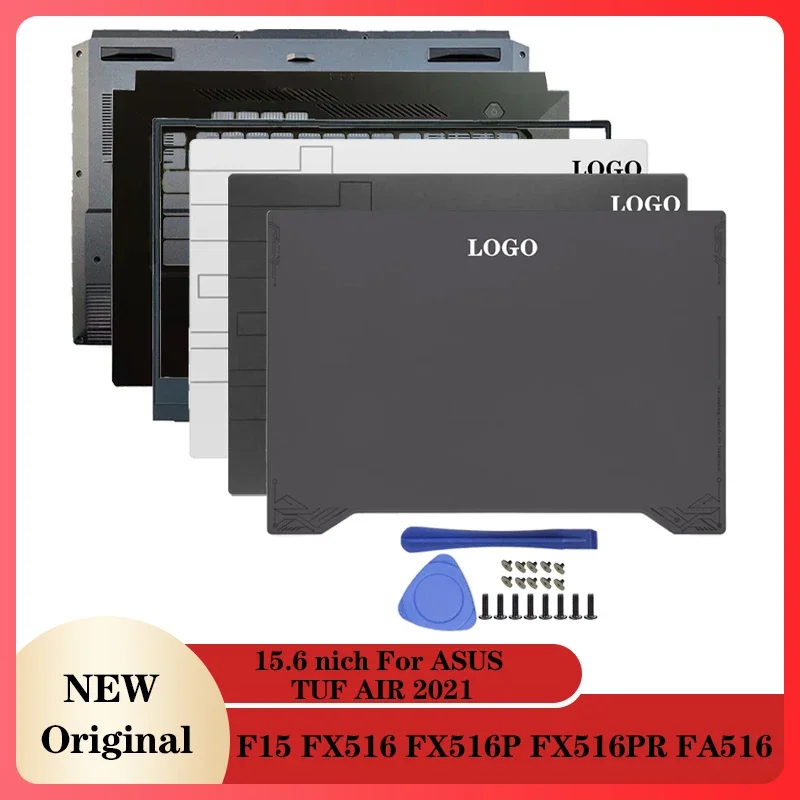 2021 NEW Laptop Case 15.6 inch LCD Back Cover/Front Bezel/Palmrest/Bottom Case For ASUS TUF Air F15 FX516 FX516P FX516PR FA516
2021 NEW Laptop Case 15.6 inch LCD Back Cover/Front Bezel/Palmrest/Bottom Case For ASUS TUF Air F15 FX516 FX516P FX516PR FA516