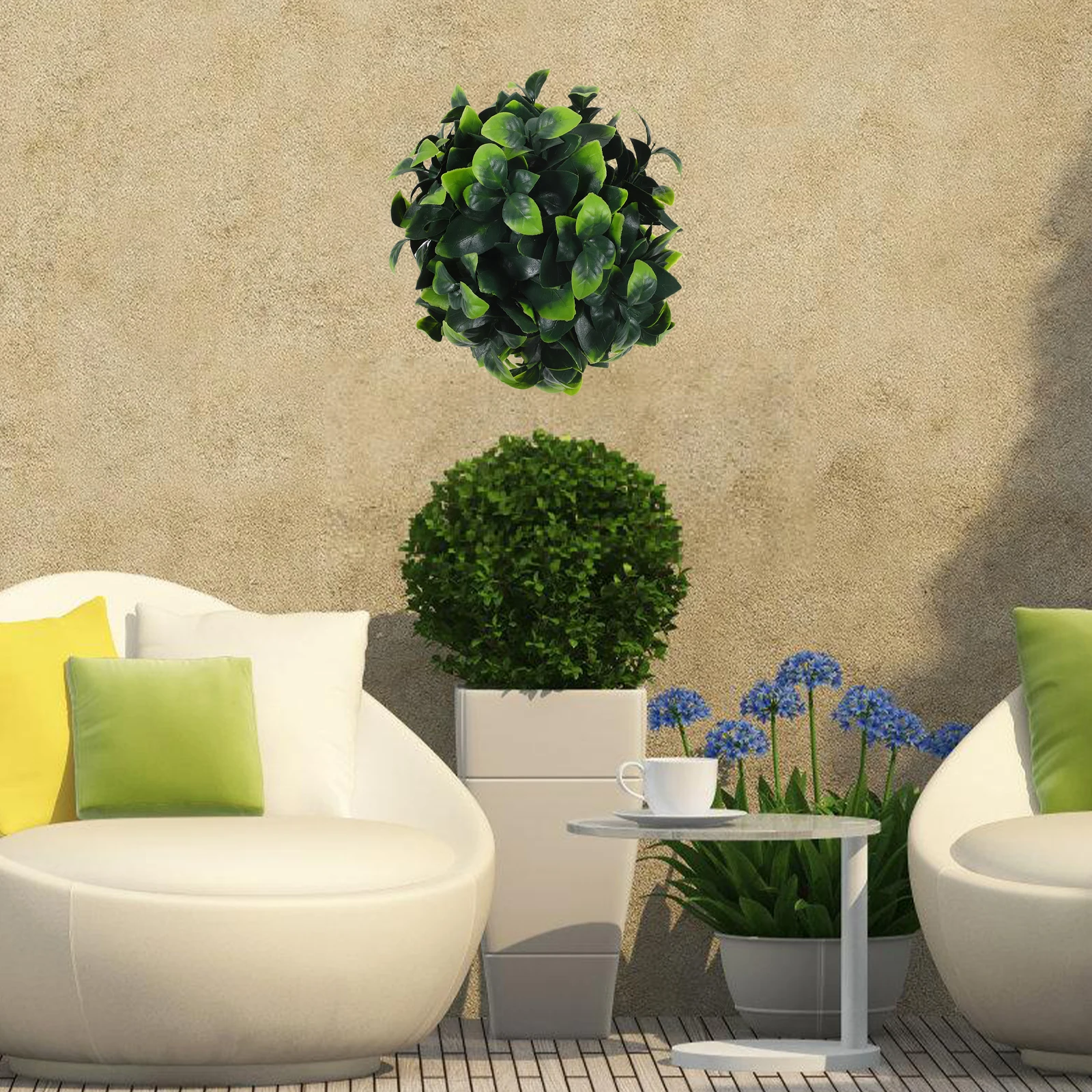 2pcs Artificial Grass Ball Hanging Topiary Fake Plant Balls Faux Greenery Decorative Ceiling OrnamentsFresh Green for Home
2pcs Artificial Grass Ball Hanging Topiary Fake Plant Balls Faux Greenery Decorative Ceiling OrnamentsFresh Green for Home