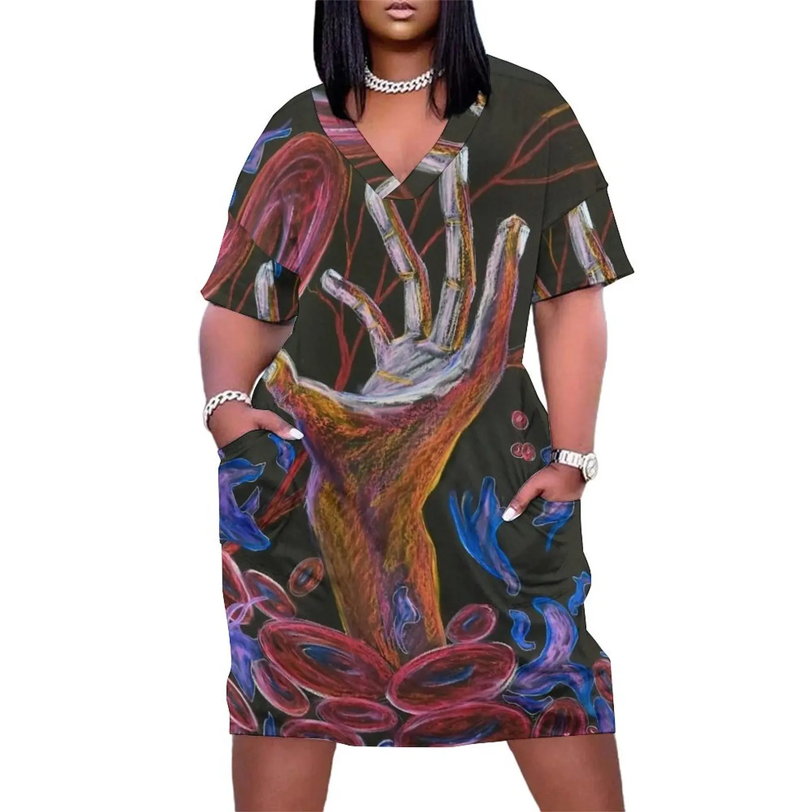 Sickle Cell Pain Awareness - HOPE Loose Pocket Dress Women's summer skirt summer dress women 2025
Sickle Cell Pain Awareness - HOPE Loose Pocket Dress Women's summer skirt summer dress women 2025