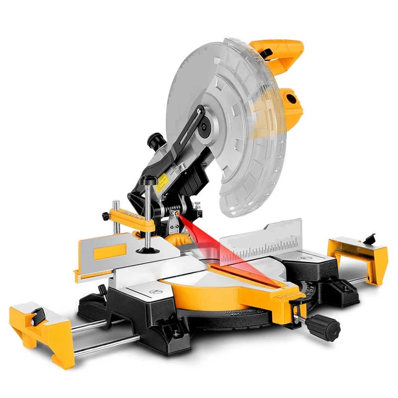 Woodworking Cutting Machine Aluminum Miter Saw Machine Sliding Miter Cut Saw Composite Boundary Aluminum Machine 220V