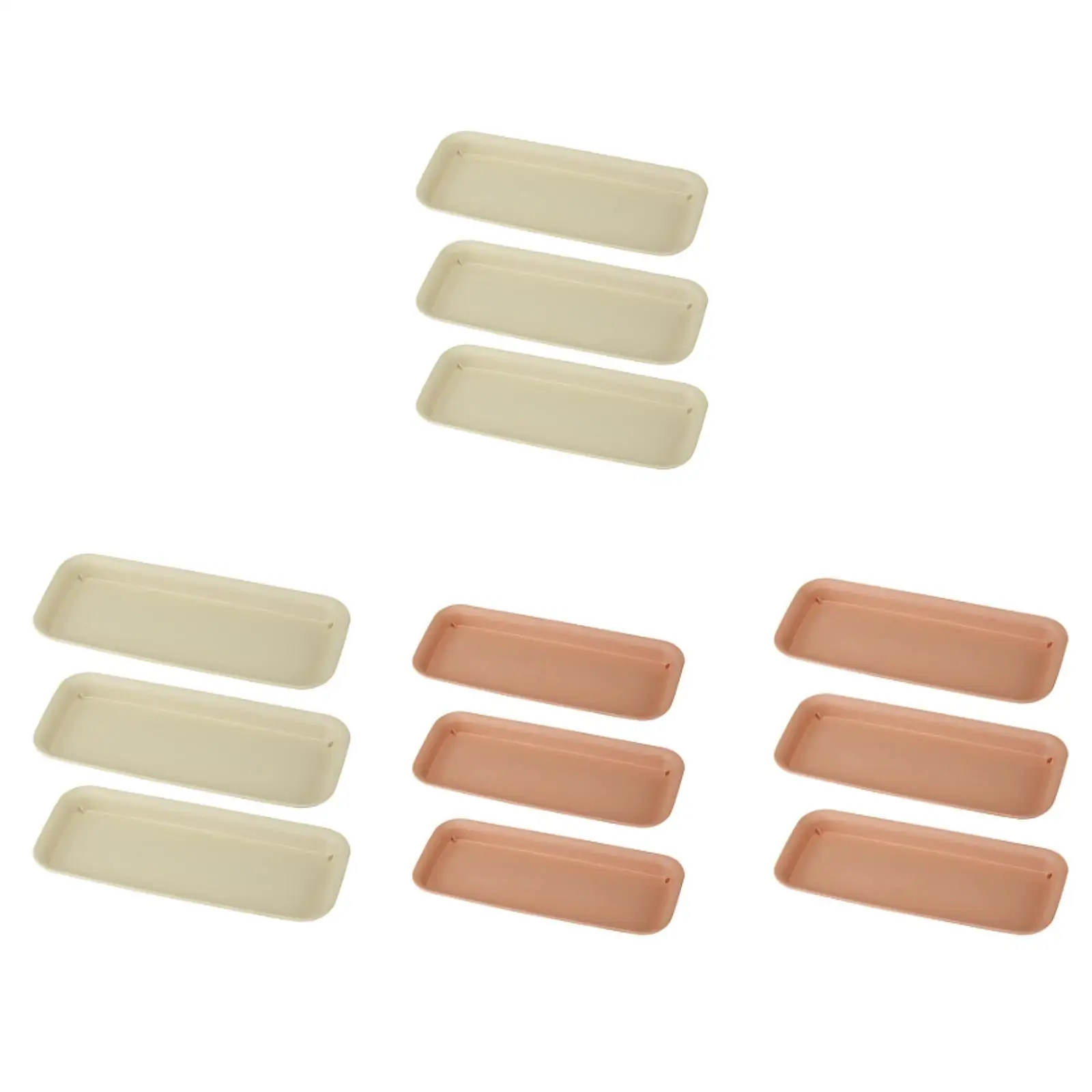 3x Rectangular Plant Saucers Windowsill Tray Gardening Drip Tray Plant Drainage Saucers for Indoor Room Shelf
3x Rectangular Plant Saucers Windowsill Tray Gardening Drip Tray Plant Drainage Saucers for Indoor Room Shelf
