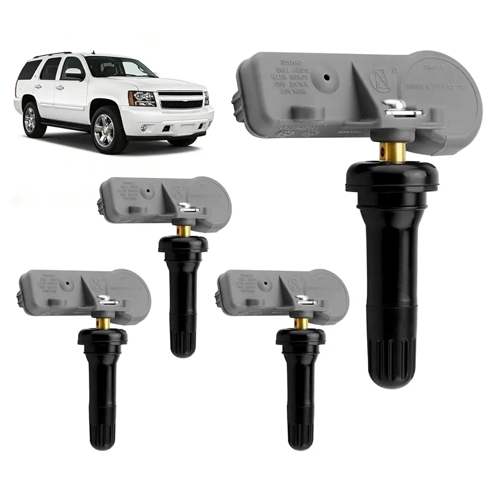 TPMS Sensor 315MHz Tire Pressure Sensor, Compatible with 2006-2019 Chevy Silverado/Suburban, GMC Yukon/Sierra, Buick Enclave
TPMS Sensor 315MHz Tire Pressure Sensor, Compatible with 2006-2019 Chevy Silverado/Suburban, GMC Yukon/Sierra, Buick Enclave