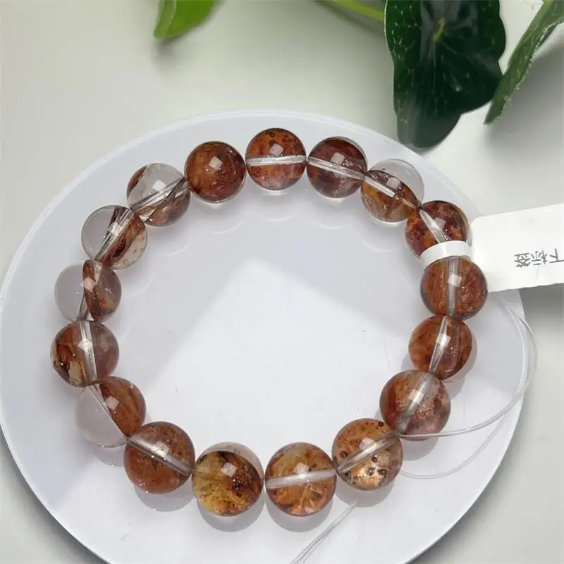 Natural Red Fire Quartz Hematoid Bead Bracelet Jewelry Woman Men Unisex Stretch Holiday Gift 1PCS 9/10/12/14MM
Natural Red Fire Quartz Hematoid Bead Bracelet Jewelry Woman Men Unisex Stretch Holiday Gift 1PCS 9/10/12/14MM