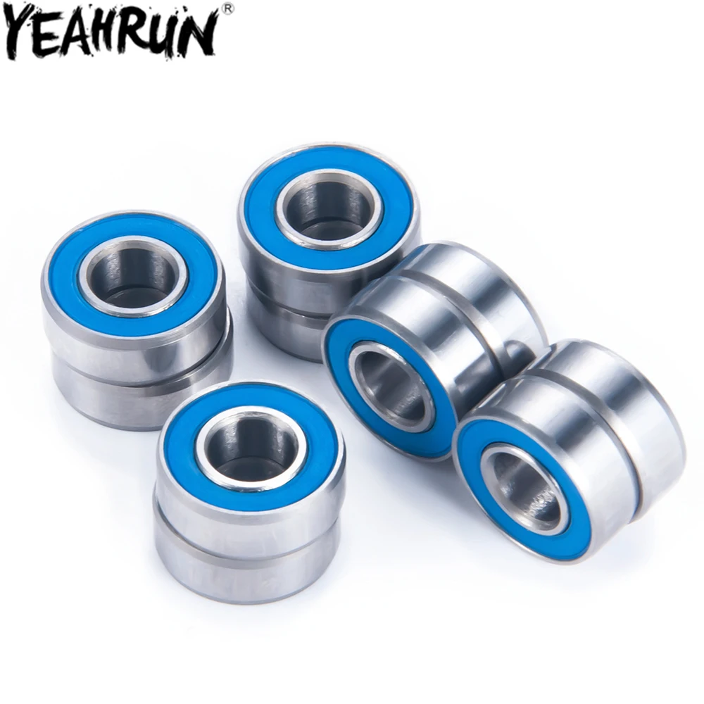 Набор подшипников YEAHRUN 5x11x4 мм, для 1/10 штампов, сколов, нержавеющих 2wd VXL XL5 Bandit, запчасти для экстремального спорта, 10 шт.
Набор подшипников YEAHRUN 5x11x4 мм, для 1/10 штампов, сколов, нержавеющих 2wd VXL XL5 Bandit, запчасти для экстремального спорта, 10 шт.