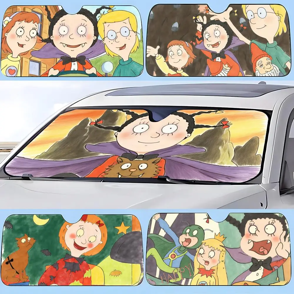 M-Mona the Vampire Sun Visor Car sunshades, windshield sun visors, sun protection sunshades, novel car gifts.
M-Mona the Vampire Sun Visor Car sunshades, windshield sun visors, sun protection sunshades, novel car gifts.