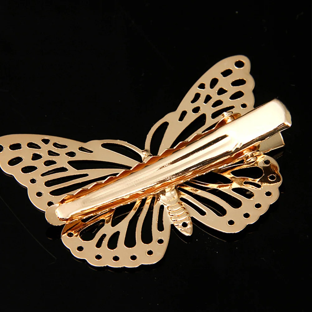 10pcs Butterfly Hair Clips Golden Alloy Hollow Out Stereoscopic Design Delicate Hairpins For Girls Party Wedding Festival
10pcs Butterfly Hair Clips Golden Alloy Hollow Out Stereoscopic Design Delicate Hairpins For Girls Party Wedding Festival