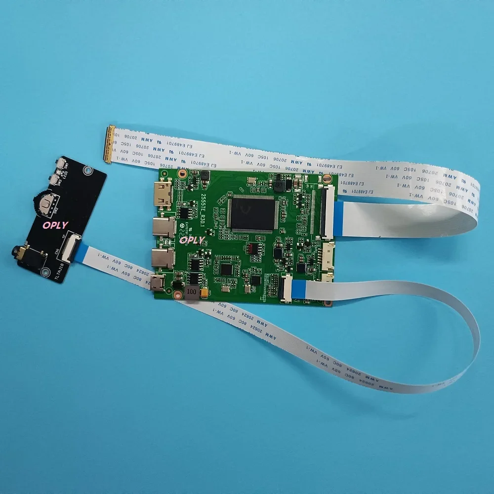 EDP Controller board Type-c for MC156CS01-3 MC156CS01-30 MC156CS02-1 2K 1920X1080 Micro USB Mini HDMI-compatible LCD LED panel
EDP Controller board Type-c for MC156CS01-3 MC156CS01-30 MC156CS02-1 2K 1920X1080 Micro USB Mini HDMI-compatible LCD LED panel