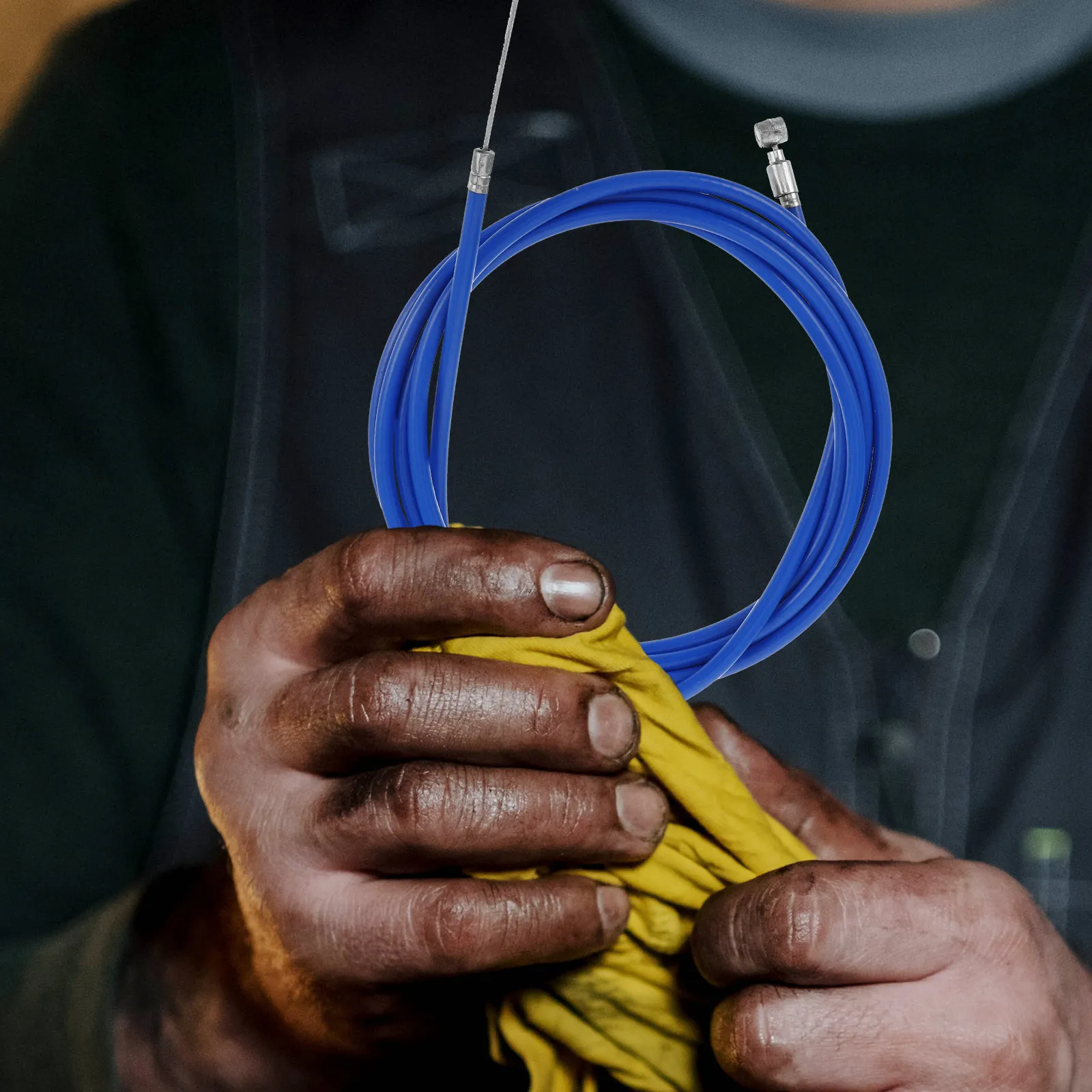 Blue Electric Scooter Brake Line Front and Rear Replacement Cable Scooter Parts Enhancing Safety and Braking Performance