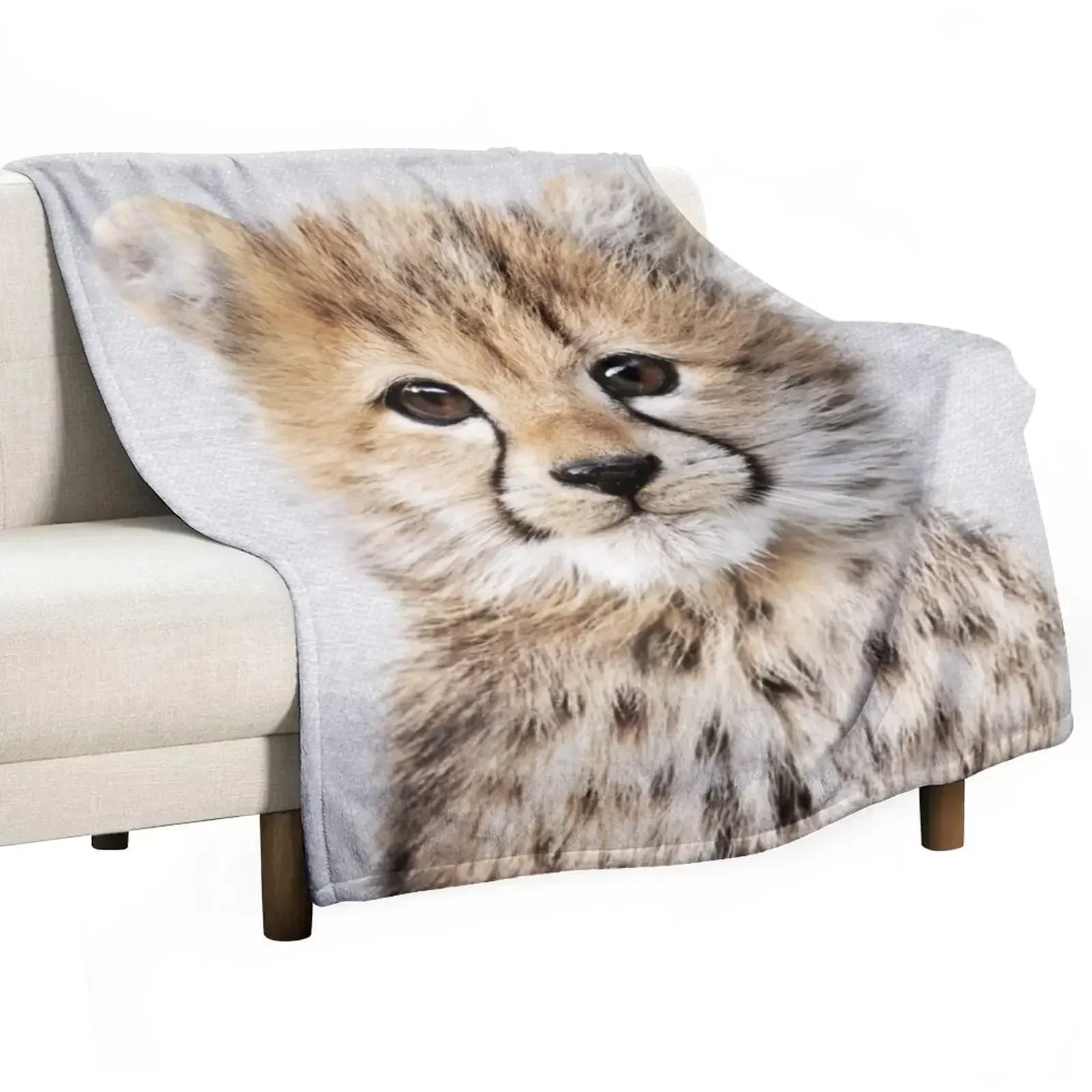 New Baby Cheetah - Colorful Throw Blanket All Season Soft Lightweight Blanket for Home
New Baby Cheetah - Colorful Throw Blanket All Season Soft Lightweight Blanket for Home