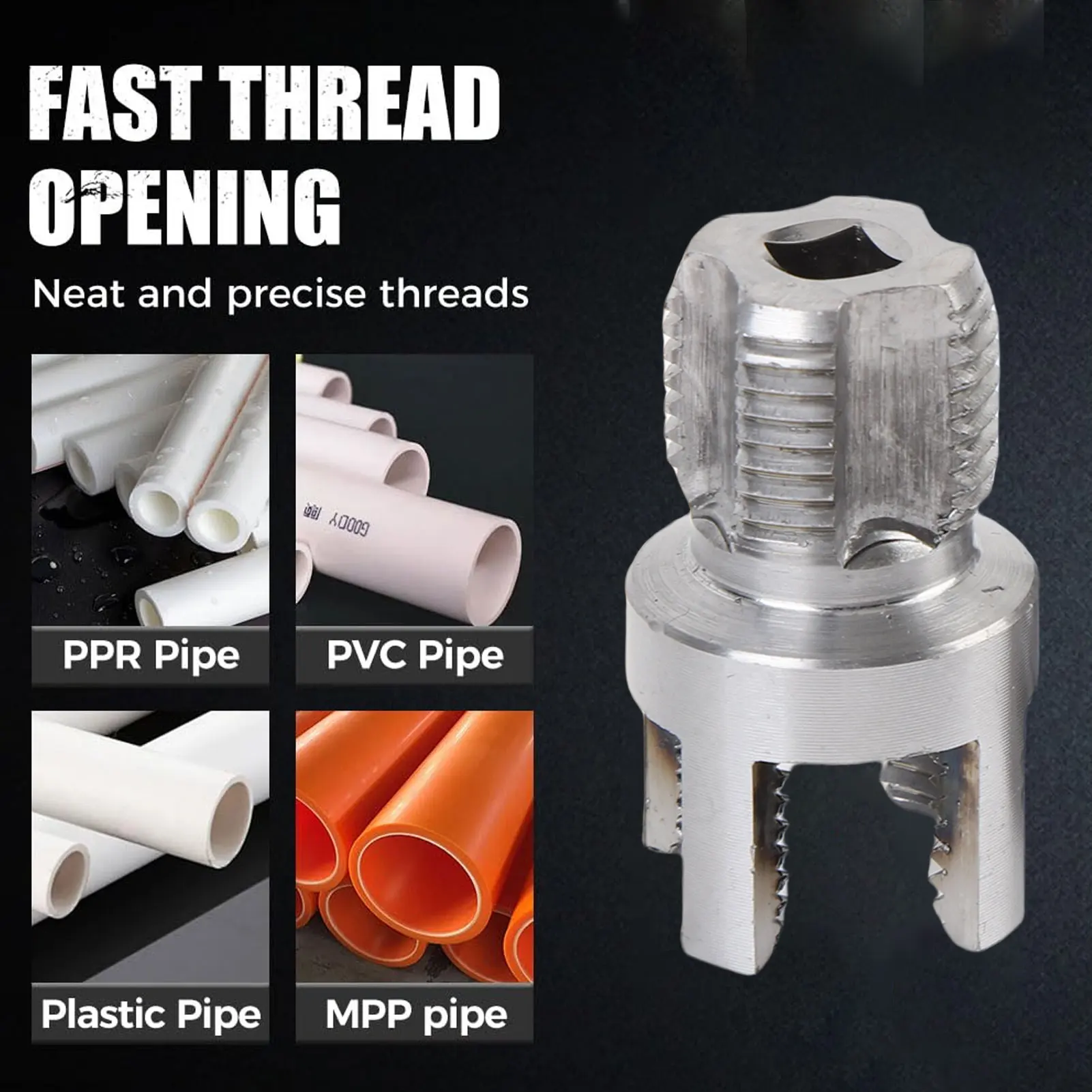 Pipe Thread Cutting Tool High Hardness Portable Efficient Integrated Internal External Pipe Threading Tool for Outdoor Work
Pipe Thread Cutting Tool High Hardness Portable Efficient Integrated Internal External Pipe Threading Tool for Outdoor Work