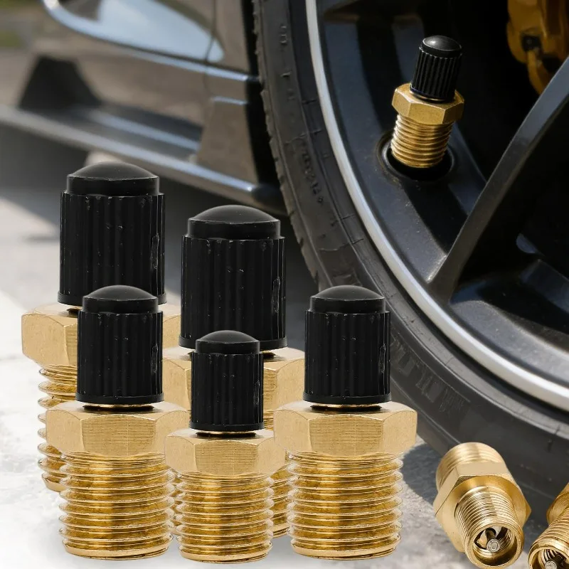 1/4 NPT 1/8 NPT M10*1 Automobile Tire Valve Core Motorcycle Tubeless Screw Valve Tire Pressure Monitoring Tires Copper Valve
1/4 NPT 1/8 NPT M10*1 Automobile Tire Valve Core Motorcycle Tubeless Screw Valve Tire Pressure Monitoring Tires Copper Valve