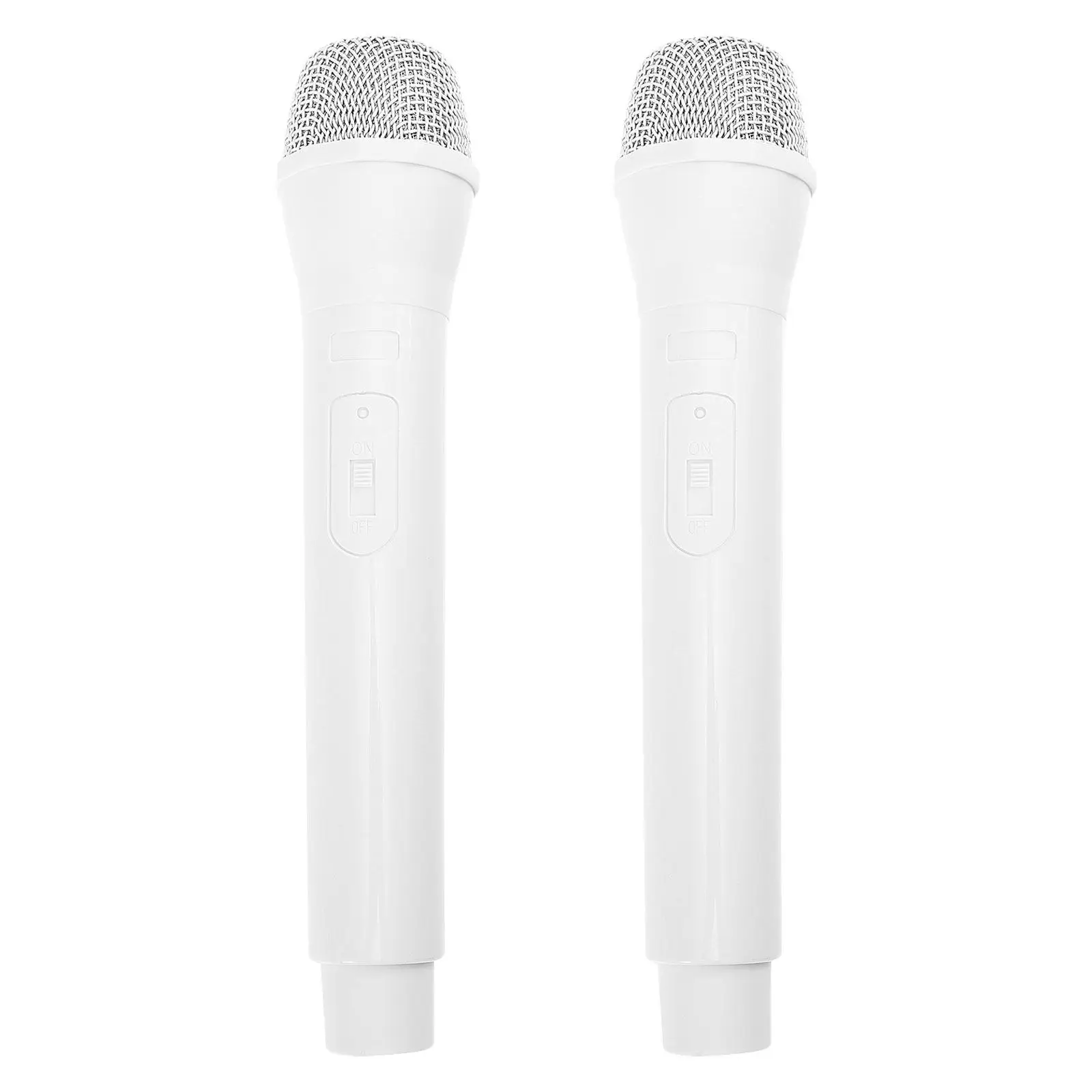 2Pcs Kids Microphone Props Realistic Simulation Plastic Fake Mic for Stage Performance Singing Practice Family Bonding Game Set
2Pcs Kids Microphone Props Realistic Simulation Plastic Fake Mic for Stage Performance Singing Practice Family Bonding Game Set