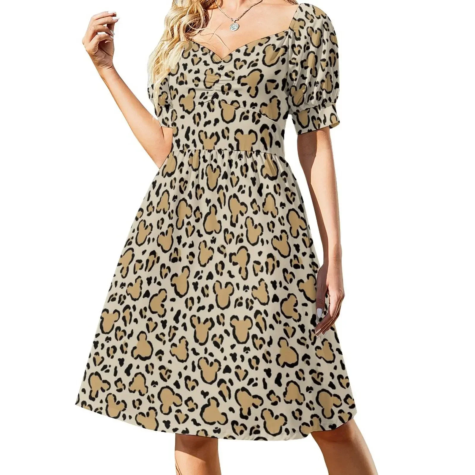 Mouse Ears Animal Print Sleeveless Dress women's evening dresses dresses for official occasions Dress
Mouse Ears Animal Print Sleeveless Dress women's evening dresses dresses for official occasions Dress