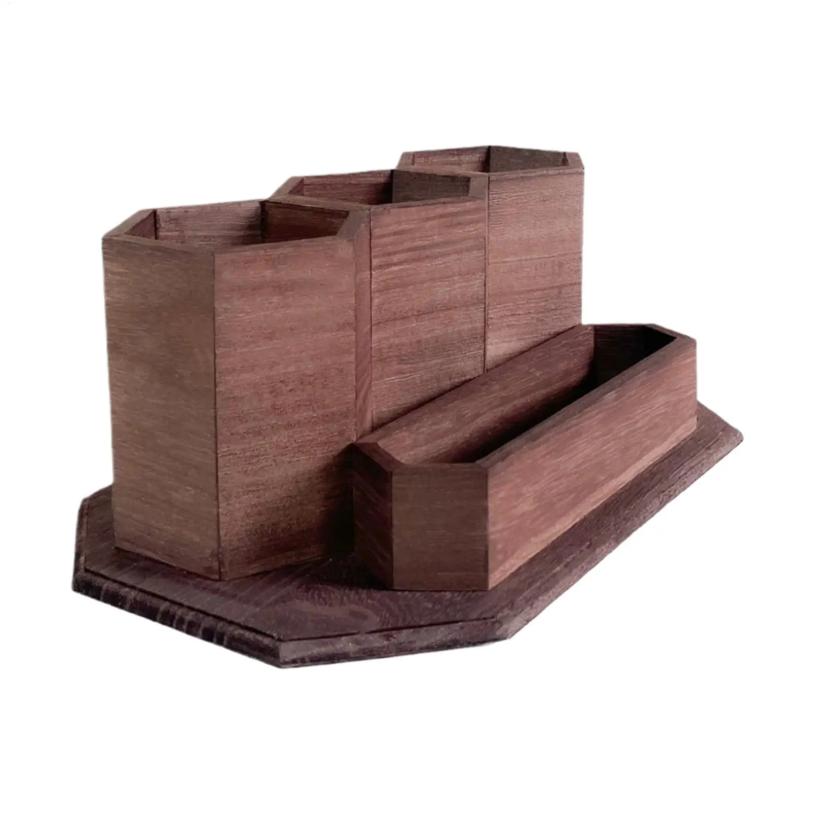 Wood Pencil Holder Crayon Holder Organizer 4-Compartment Utensil Marker Storage Art Organizer Wood For Art Studio Kitchen Home
Wood Pencil Holder Crayon Holder Organizer 4-Compartment Utensil Marker Storage Art Organizer Wood For Art Studio Kitchen Home