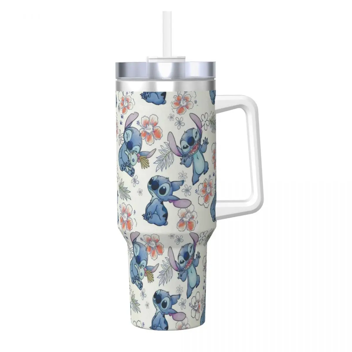 Stitch 40 oz Tumbler with Handle and Straw Lid Stainless Steel Insulated Tumblers Travel
Stitch 40 oz Tumbler with Handle and Straw Lid Stainless Steel Insulated Tumblers Travel