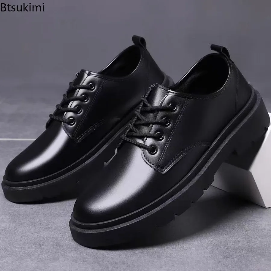 2025 Men's Fashion Leather Dress Shoes Casual Formal Dress Oxfords Wedding Flats Soft Breathable Walking Office Sneakers Shoes
2025 Men's Fashion Leather Dress Shoes Casual Formal Dress Oxfords Wedding Flats Soft Breathable Walking Office Sneakers Shoes