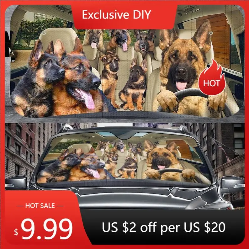 German Shepherd Family Car Sunshade , Funny Shepherd Car Sunshade, Shepherd Cute Car Sunshade, Gift For Him, Car Decoration PHT0
German Shepherd Family Car Sunshade , Funny Shepherd Car Sunshade, Shepherd Cute Car Sunshade, Gift For Him, Car Decoration PHT0