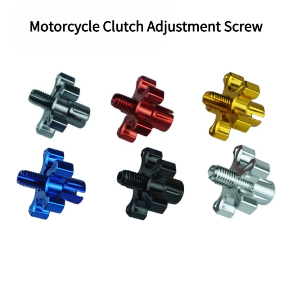 1pcs Modified Large Displacement Motorcycle Clutch Adjustment Screw with Colored Anodized Aluminum CNC Machining
1pcs Modified Large Displacement Motorcycle Clutch Adjustment Screw with Colored Anodized Aluminum CNC Machining