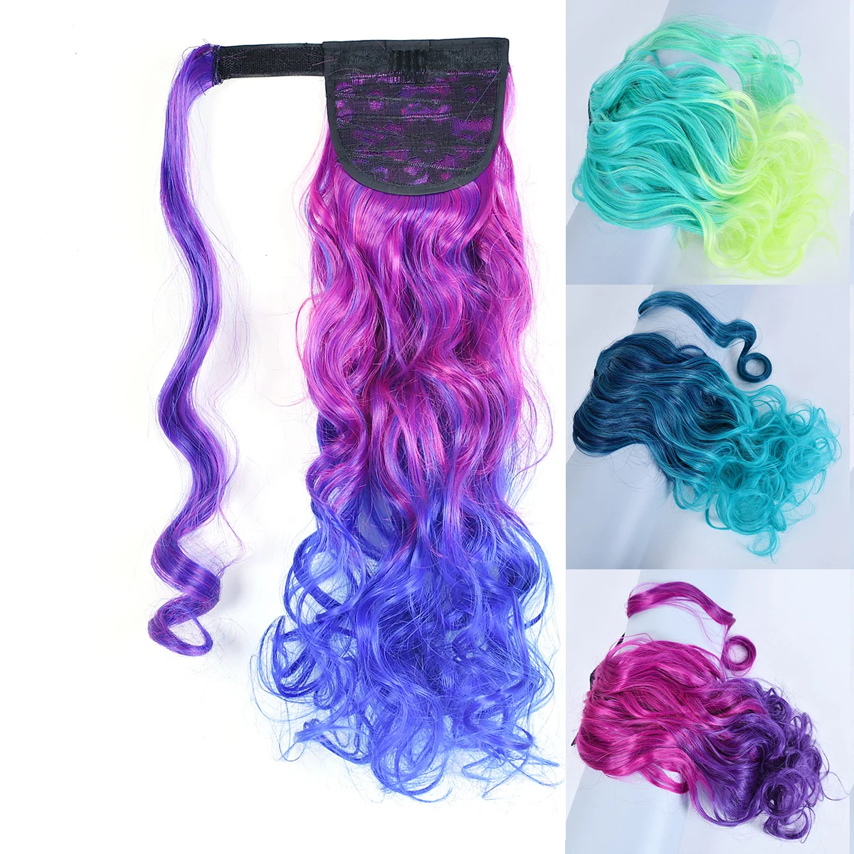 Zolin Curly Ponytail Hair Extension Wrap Around Ponytails for Women Synthetic Hairpiece Red Purple Ombre Color Instant Styling
Zolin Curly Ponytail Hair Extension Wrap Around Ponytails for Women Synthetic Hairpiece Red Purple Ombre Color Instant Styling