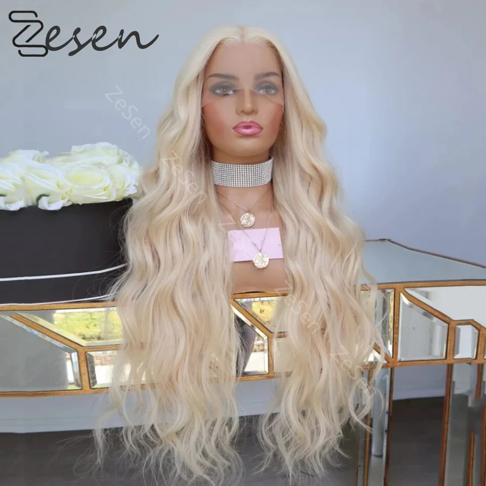 613# Blonde Synthetic Lace Front Wigs High Temperature Fiber High Honey Blonde Pre Plucked Colored Wigs for Women Cosplay Daily
613# Blonde Synthetic Lace Front Wigs High Temperature Fiber High Honey Blonde Pre Plucked Colored Wigs for Women Cosplay Daily