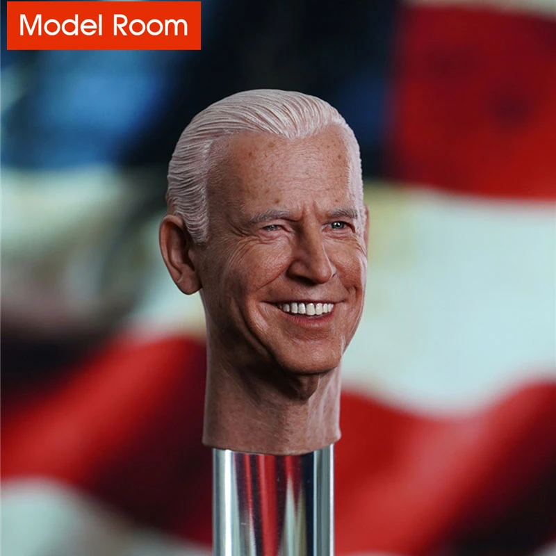 SDH026 1/6 Joe Biden Head Sculpt America President Head Carving Model Fit 12 inch Male Soldier Action Figure Body Dolls Toy
SDH026 1/6 Joe Biden Head Sculpt America President Head Carving Model Fit 12 inch Male Soldier Action Figure Body Dolls Toy