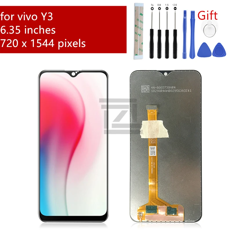 For Vivo Y3 LCD Display Touch Screen Digitizer Assembly With Frame Lcd Digitizer y3 Screen Replacement Repair Parts 6.35"
For Vivo Y3 LCD Display Touch Screen Digitizer Assembly With Frame Lcd Digitizer y3 Screen Replacement Repair Parts 6.35"