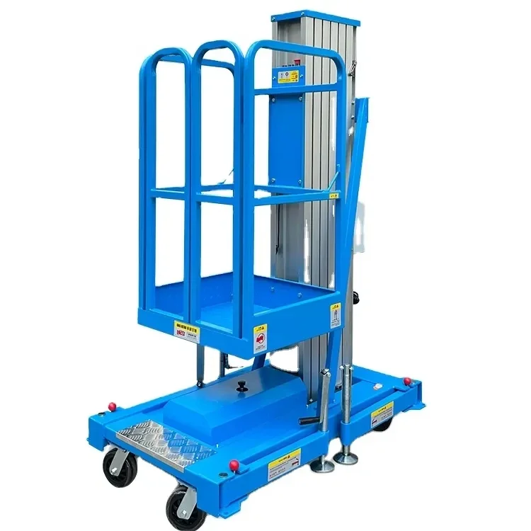 Single column hydraulic electric aluminum alloy elevator mobile elevator
Single column hydraulic electric aluminum alloy elevator mobile elevator