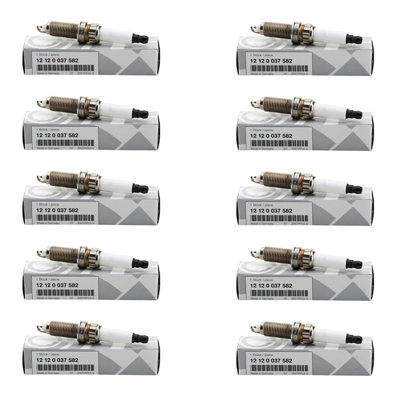 4/10Pcs Car Spark Plug 12120037582 For BMW X3 X6 F33 F20 F21 F10 E88 E90 E92 Auto Premium Candle Engine Plug Parts
4/10Pcs Car Spark Plug 12120037582 For BMW X3 X6 F33 F20 F21 F10 E88 E90 E92 Auto Premium Candle Engine Plug Parts