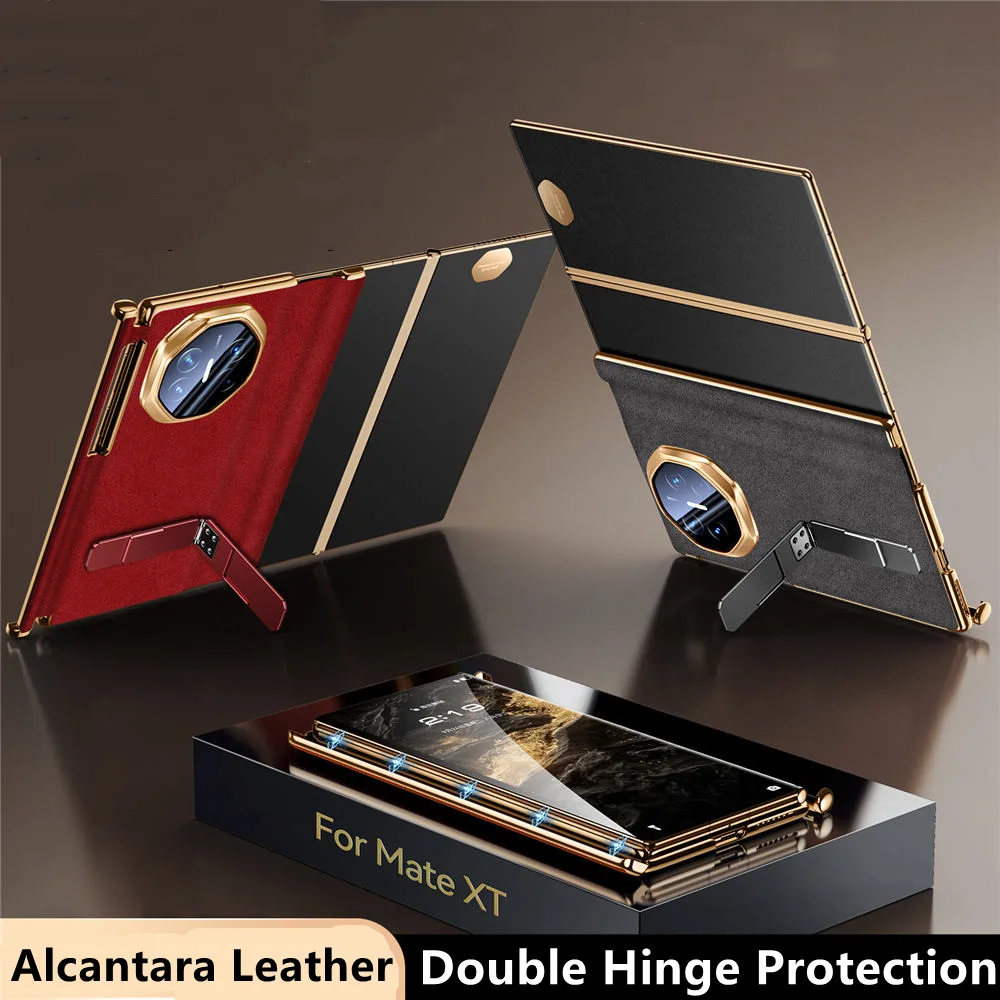 Genuine ALCANTARA Leather Flip Case for Huawei Mate XT Bracket Double Hinge Protective Cover
Genuine ALCANTARA Leather Flip Case for Huawei Mate XT Bracket Double Hinge Protective Cover