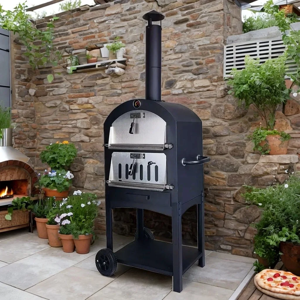 Large Outdoor Wooden Pizza OvenCooking Italian Pizza Baking OvenEasy To Assemble, CleanHome Outdoor Multifunctional Grill
Large Outdoor Wooden Pizza OvenCooking Italian Pizza Baking OvenEasy To Assemble, CleanHome Outdoor Multifunctional Grill