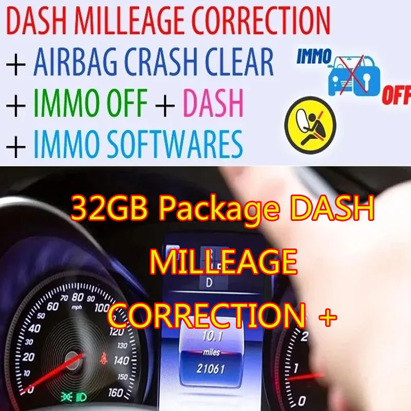 32GB Package DASH MILLEAGE CORRECTION + AIRBAG CRASH CLEAR + IMMO OFF + DASH + IMMO SOFTWARES Download installation video
32GB Package DASH MILLEAGE CORRECTION + AIRBAG CRASH CLEAR + IMMO OFF + DASH + IMMO SOFTWARES Download installation video