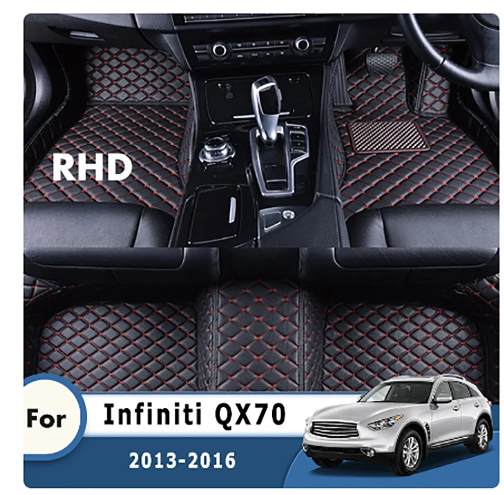 Ковры для Infiniti QX70 2016 2015 2014, автозапчасти, интерьерные коврики, стандартные подкладки для ног, автомобильные коврики RHD
Ковры для Infiniti QX70 2016 2015 2014, автозапчасти, интерьерные коврики, стандартные подкладки для ног, автомобильные коврики RHD