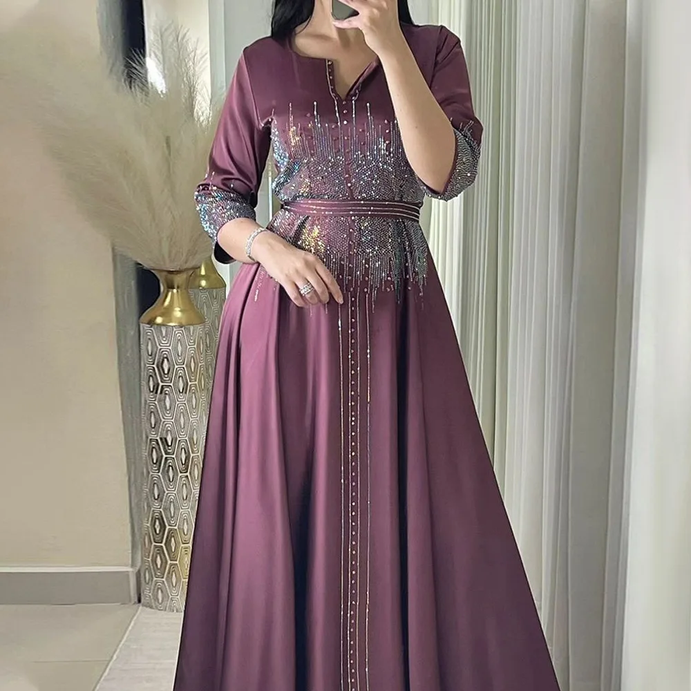 Ramadan Middle East Islamic Muslim Arab Forged Face Dress Luxury Fashion Hot Diamond Evening Robe
Ramadan Middle East Islamic Muslim Arab Forged Face Dress Luxury Fashion Hot Diamond Evening Robe