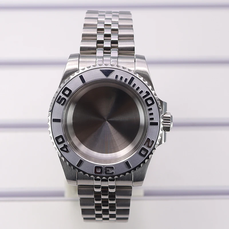 40mm nh35 Watch Case Stainless Steel 5-Link Bracelet Sapphire Crystal For Nh35 Nh36 Nh34Nh38 Eta2824 Miyota8215 28.5mmDial Yacht
40mm nh35 Watch Case Stainless Steel 5-Link Bracelet Sapphire Crystal For Nh35 Nh36 Nh34Nh38 Eta2824 Miyota8215 28.5mmDial Yacht
