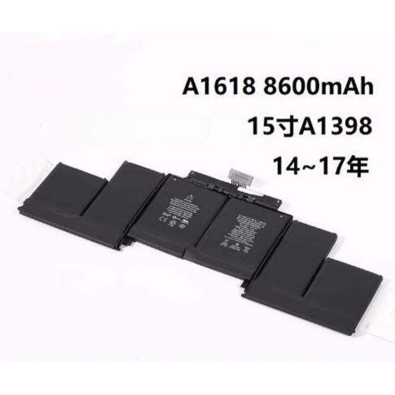New notebook battery A1494 A1618 for 15 inch 14~17 years A1398
New notebook battery A1494 A1618 for 15 inch 14~17 years A1398
