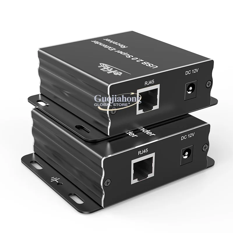 eKL-HUE USB 2.0 extender USB to network cable RJ45 100 meters, one minute four unilateral power supply
eKL-HUE USB 2.0 extender USB to network cable RJ45 100 meters, one minute four unilateral power supply