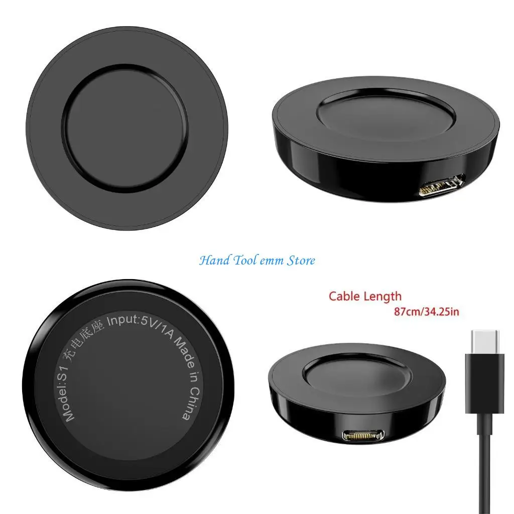 H37F Power Adapter Stand Cradle Charging Cable Dock Base for XiaoMi Watch S1
H37F Power Adapter Stand Cradle Charging Cable Dock Base for XiaoMi Watch S1