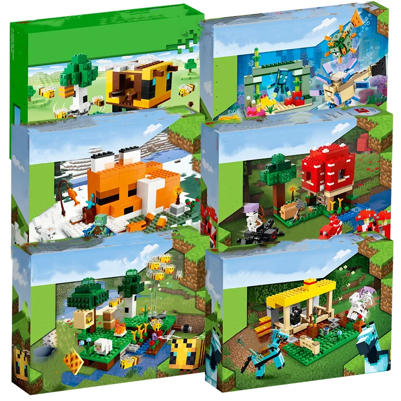Compatible Brands Brick Sets MC My Mini World Game Series Building Blocks Ender Dragon MOC Pixel Toys For Kids DIY Children Gift
Compatible Brands Brick Sets MC My Mini World Game Series Building Blocks Ender Dragon MOC Pixel Toys For Kids DIY Children Gift