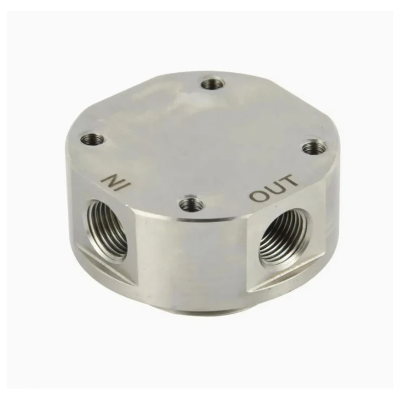 High precision CNC machining of stainless steel and aluminum alloy industrial pipe connection parts.
High precision CNC machining of stainless steel and aluminum alloy industrial pipe connection parts.