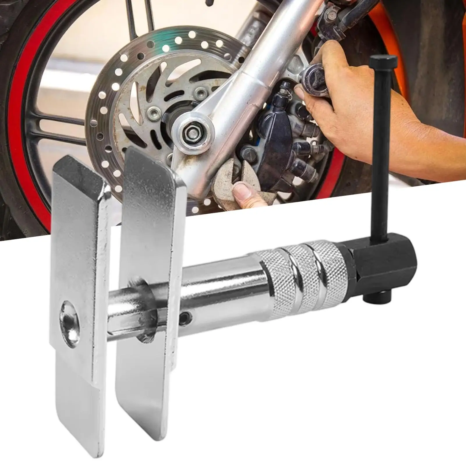 Brake Pad Spreader Universal Heavy Duty Portable Steel Compressor Motorcycle Brake Spreader For Car Motor Workshop Indoor Garage
Brake Pad Spreader Universal Heavy Duty Portable Steel Compressor Motorcycle Brake Spreader For Car Motor Workshop Indoor Garage